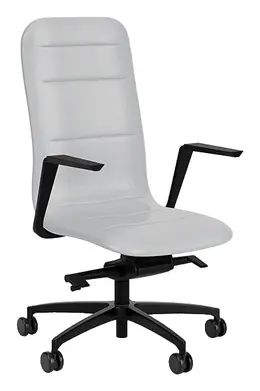 Vinyl Mid Back Conference Chair - Jete