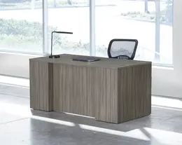 Rectangular Desk with Drawers - Napa