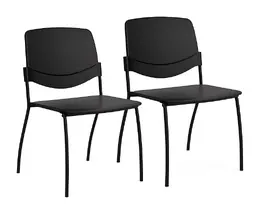 Set of Stackable Guest Chairs - Sutro