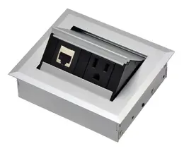 Pop-Up Power and Data Module - Hide-A-Dock