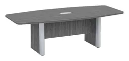 Modern Boat Shape Conference Table - PL Laminate