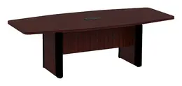 Modern Boat Shape Conference Table - PL Laminate