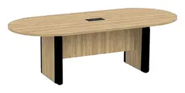 Modern Racetrack Conference Table - PL Laminate