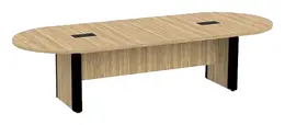 Modern Racetrack Conference Table - PL Laminate