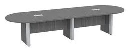 Modern Racetrack Conference Table - PL Laminate