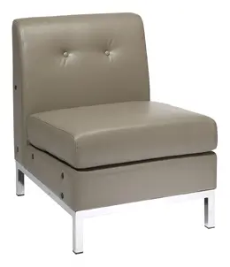 Club Style Armless Chair - Wall Street