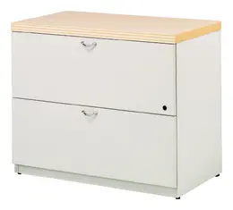 Two Drawer Lateral File Cabinet - Concept 70