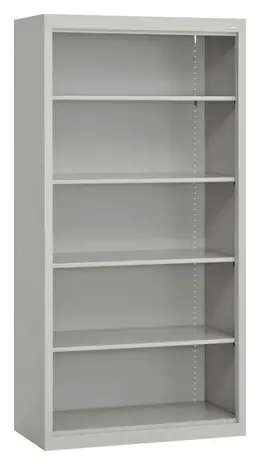 5 Shelf Bookcase - 72" Tall - Welded Bookcase