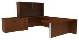 Peninsula Desk - Amber
