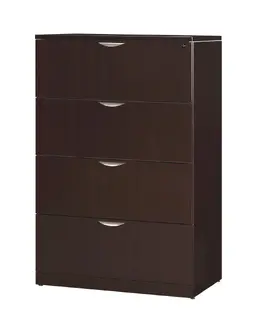 4 Drawer Lateral Filing Cabinet - PL Laminate