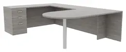 U Shape Desk - Amber