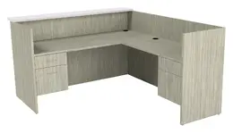 L Shaped Reception Desk - Maverick