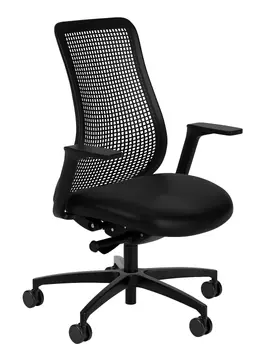 Leather Conference Chair - Genie Flex