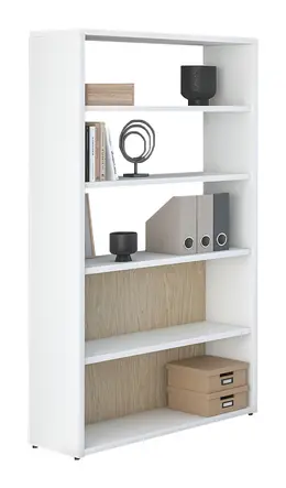 5 Shelf Bookcase - 65" Tall - Contemporary and Affordable