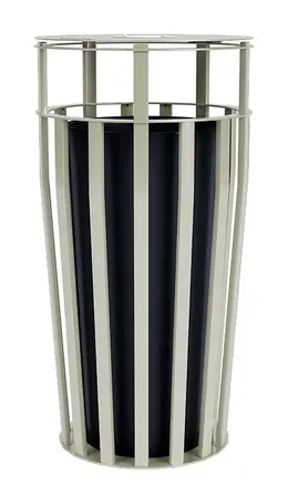 Outdoor Garbage Can with Lid - Cortina