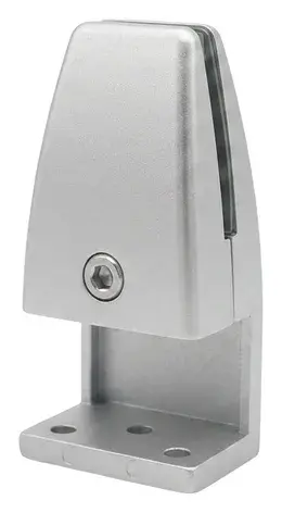 Desk Edge Permanent Mount Bracket for Plexiglass & Acrylic Panels