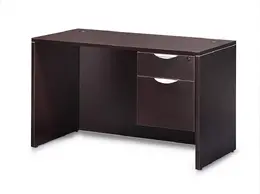 Single Pedestal Desk - PL Laminate