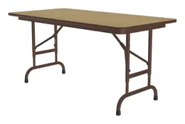 Height Adjustable Folding Table - Deluxe High-Pressure