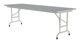 Adjustable Height Folding Table - Deluxe High-Pressure