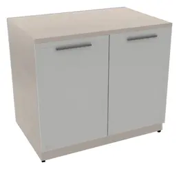 Storage Cabinet with Glass Doors - Potenza