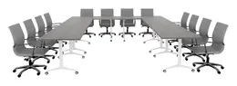 U Shaped Training Table Set - Attivo