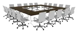 Square Conference Table - Attivo
