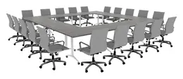 Square Conference Table - Attivo