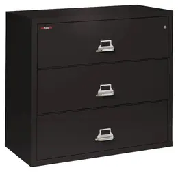 3 Drawer Lateral Fireproof File Cabinet - 45" Wide - Classic