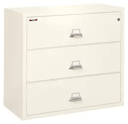 3 Drawer Lateral Fireproof File Cabinet - 45" Wide - Classic