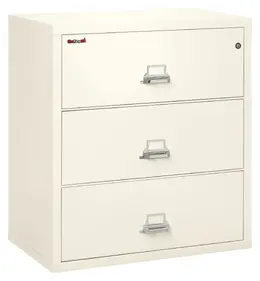 3 Drawer Lateral Fireproof File Cabinet - 38" Wide - Classic