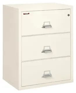 3 Drawer Lateral Fireproof File Cabinet - 32" Wide - Classic