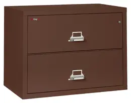 2 Drawer Lateral Fireproof File Cabinet - 38" Wide - Classic