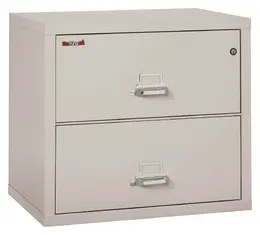 2 Drawer Lateral Fireproof File Cabinet - 32" Wide - Classic