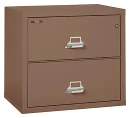 2 Drawer Lateral Fireproof File Cabinet - 32" Wide - Classic