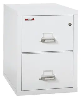 2 Drawer Vertical Fireproof File Cabinet - 18" Wide - Classic