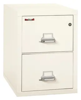 2 Drawer Vertical Fireproof File Cabinet - 18" Wide - Classic