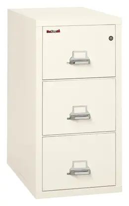 3 Drawer Vertical Fireproof File Cabinet - 18" Wide - Classic