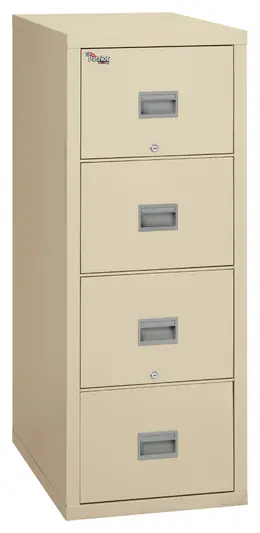 4 Drawer Fireproof File Cabinet - Legal & Letter Size - Patriot Seri...