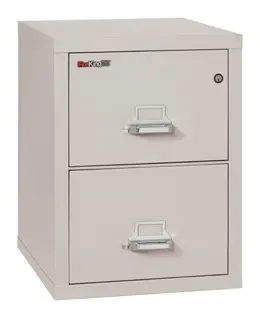 2 Drawer Fireproof File Cabinet - Letter Size - FireKing 25