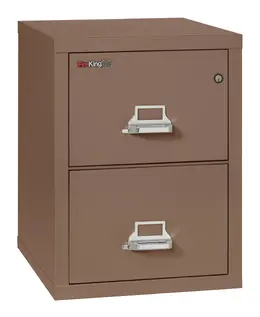 2 Drawer Fireproof File Cabinet - Letter Size - FireKing 25