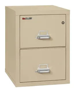 2 Drawer Fireproof File Cabinet - Legal Size - FireKing 25