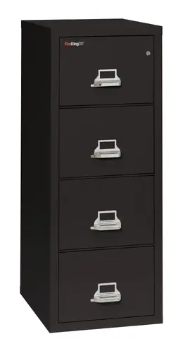 4 Drawer Fireproof File Cabinet - Letter Size - FireKing 25