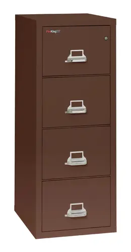 4 Drawer Fireproof File Cabinet - Letter Size - FireKing 25