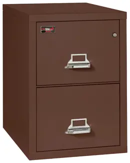 2 Drawer Fireproof File Cabinet - Letter Size