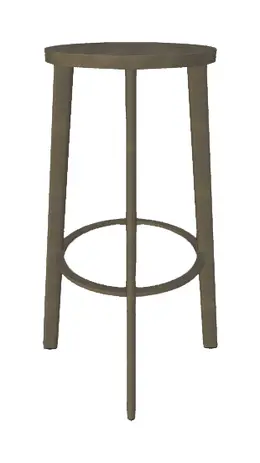 Industrial Bar Stool - Metro