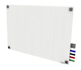 Magnetic Glass Dry Erase Whiteboard - 36" x 24" - Harmony