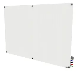 Magnetic Glass Dry Erase Whiteboard - 72" x 48" - Harmony