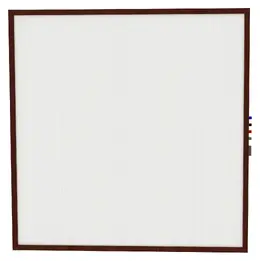 Magnetic Whiteboard with Wood Frame - Impression