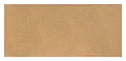 Cork Bulletin Board with Wood Frame - 144" x 48" - WK