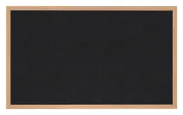 Rubber Bulletin Board with Wood Frame - 60" x 36" - WTR